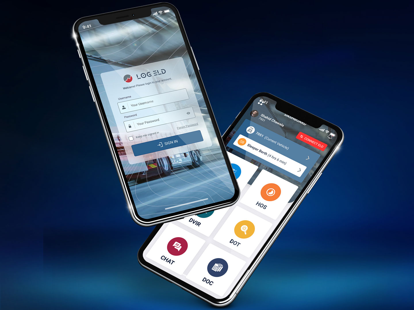 LogELD fleet management app overview